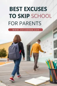 Best Excuses to Skip School for Parents