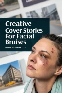 Creative Cover Stories for Facial Bruises