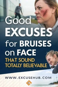 Good Excuses for Bruises on Face That Sound Totally Believable