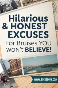 Hilarious & Honest Excuses for Bruises You Won't Believe!