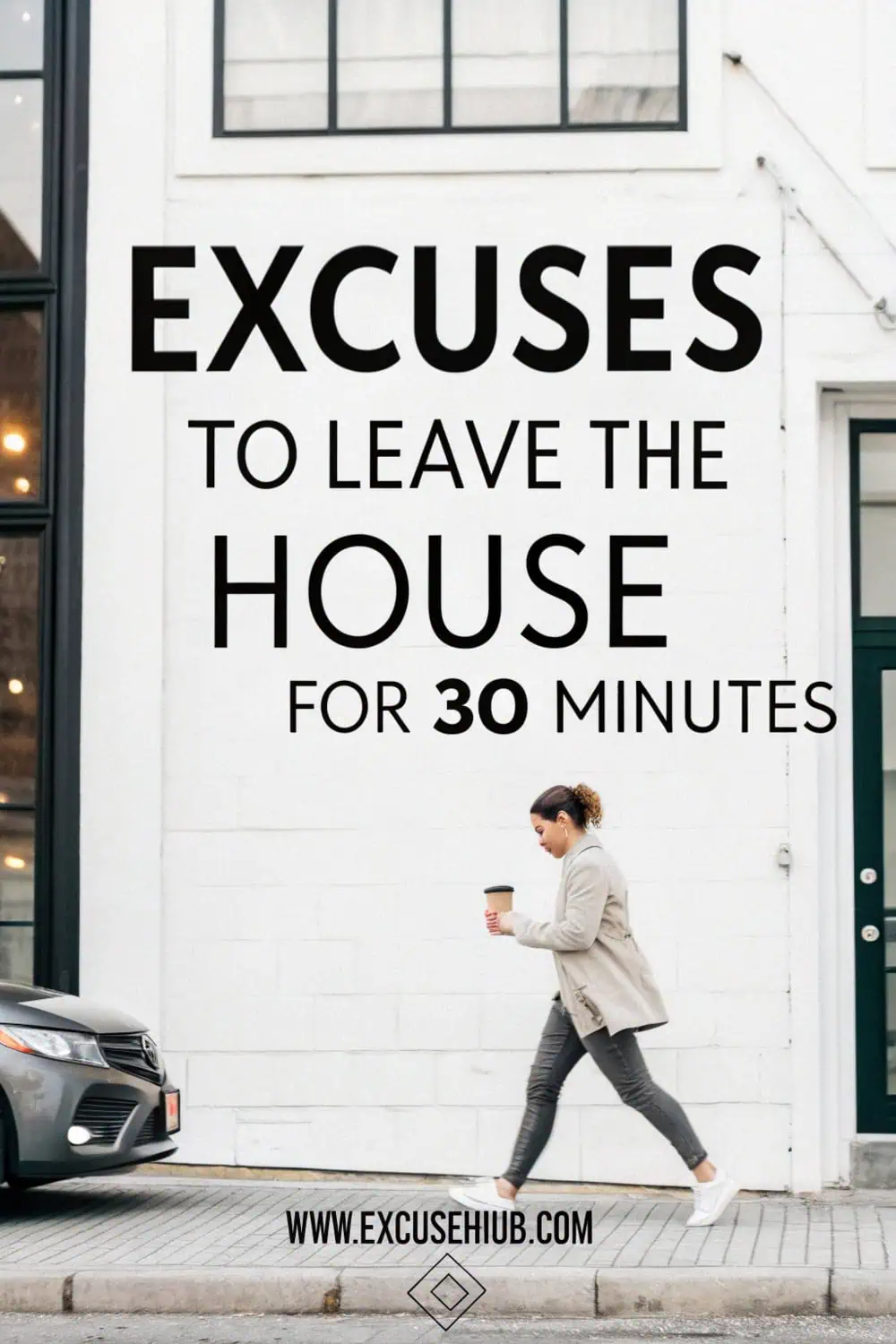 Illustration of excuses to leave the house for a longer outing