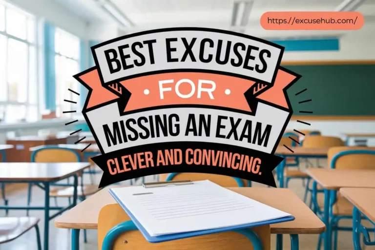 Excuses for Missing an Exam