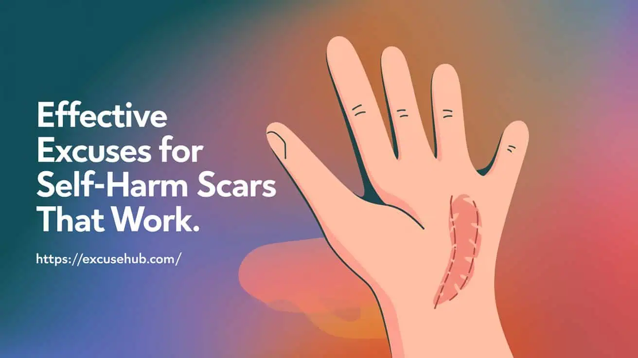 Excuses for Self-Harm Scars