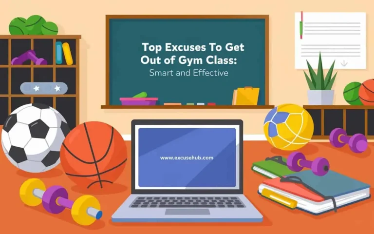 Excuses to Get Out of Gym Class