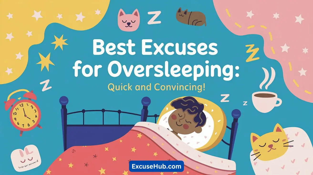 Best Excuses for Oversleeping: Quick and Convincing!