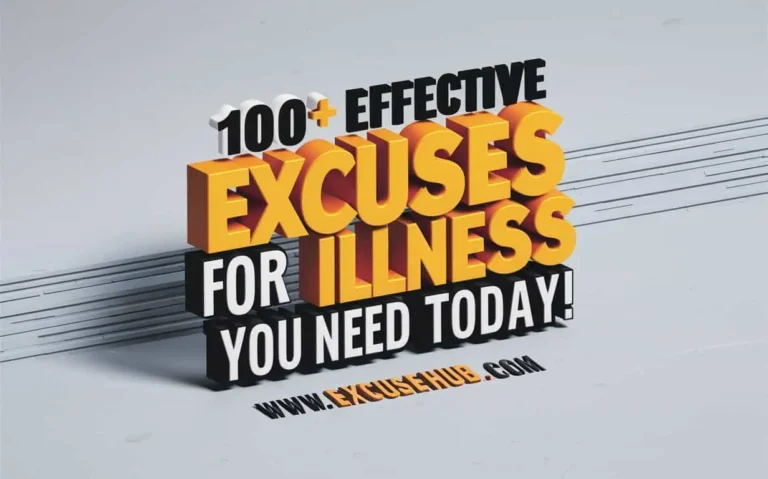 Excuses for Illness