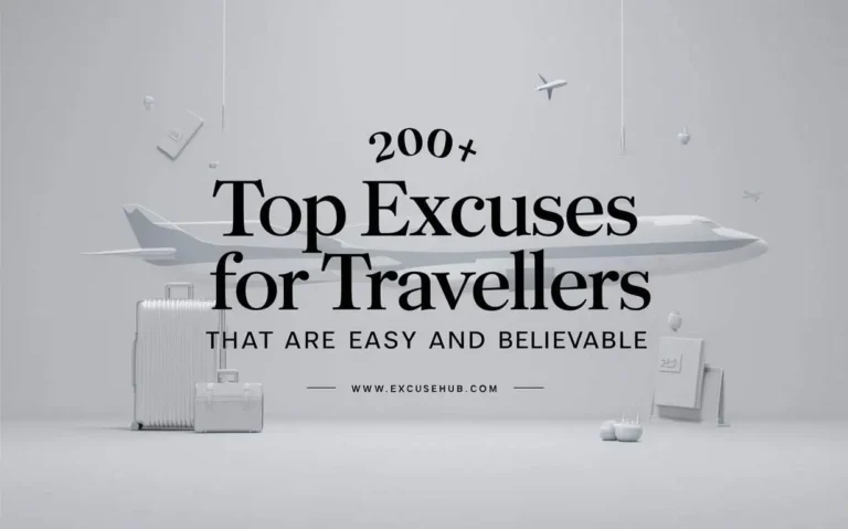 Excuses for Travellers