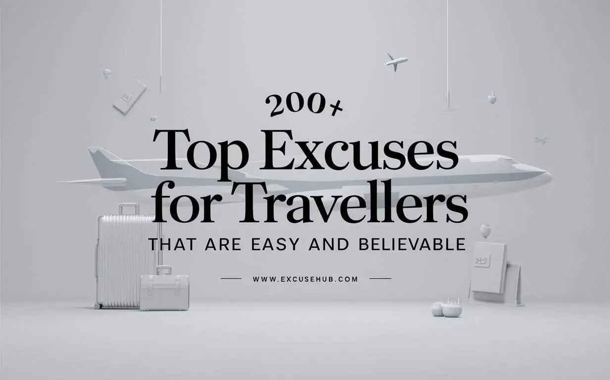 Excuses for Travellers