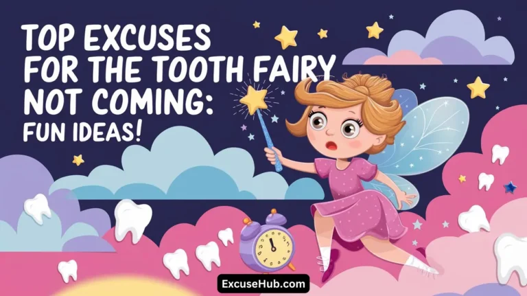 Top Excuses for the Tooth Fairy Not Coming: Fun Ideas!