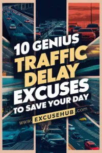 10 Genius Traffic Delay Excuses to Save Your Day